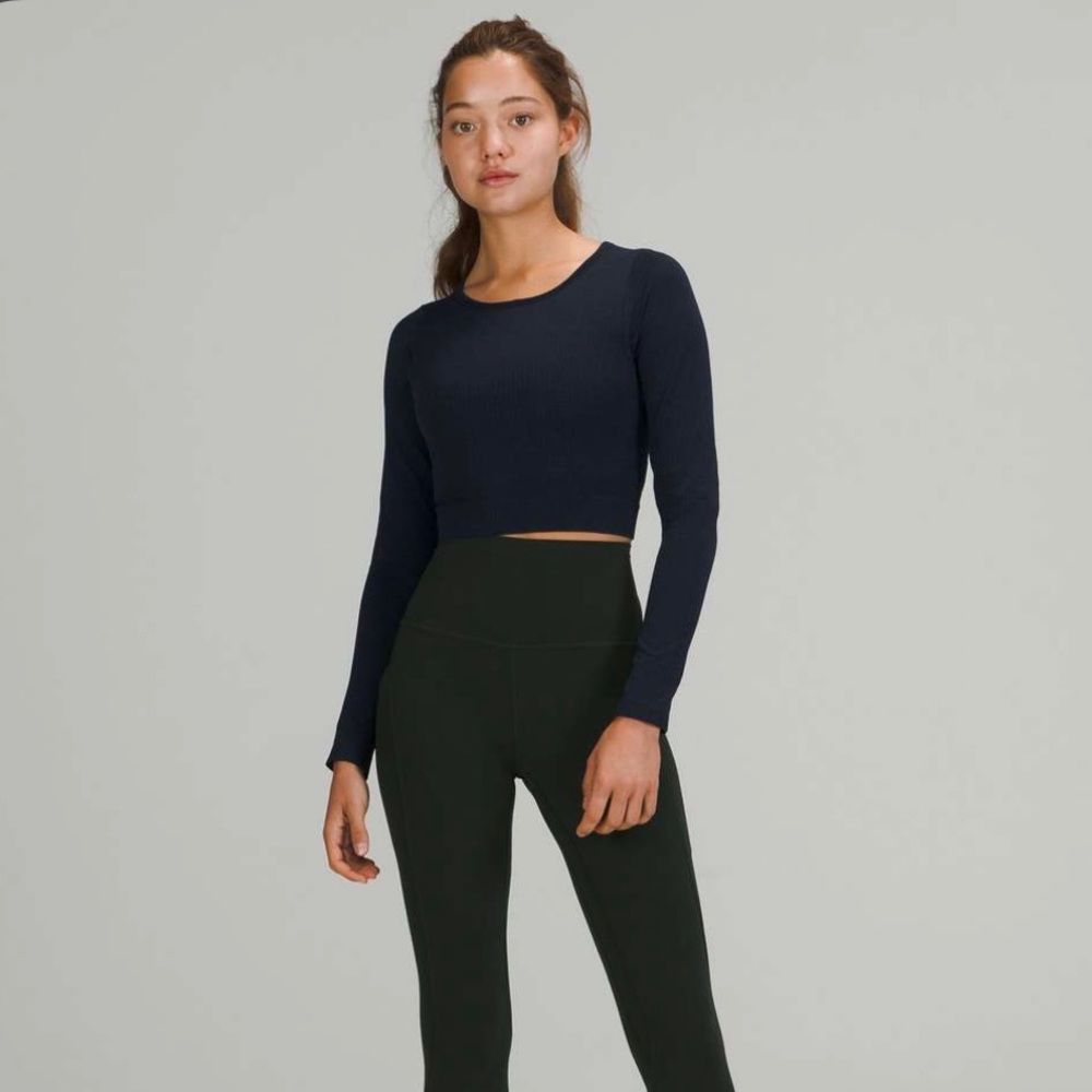 Ebb to Street Long Sleeve Shirt True Navy 6